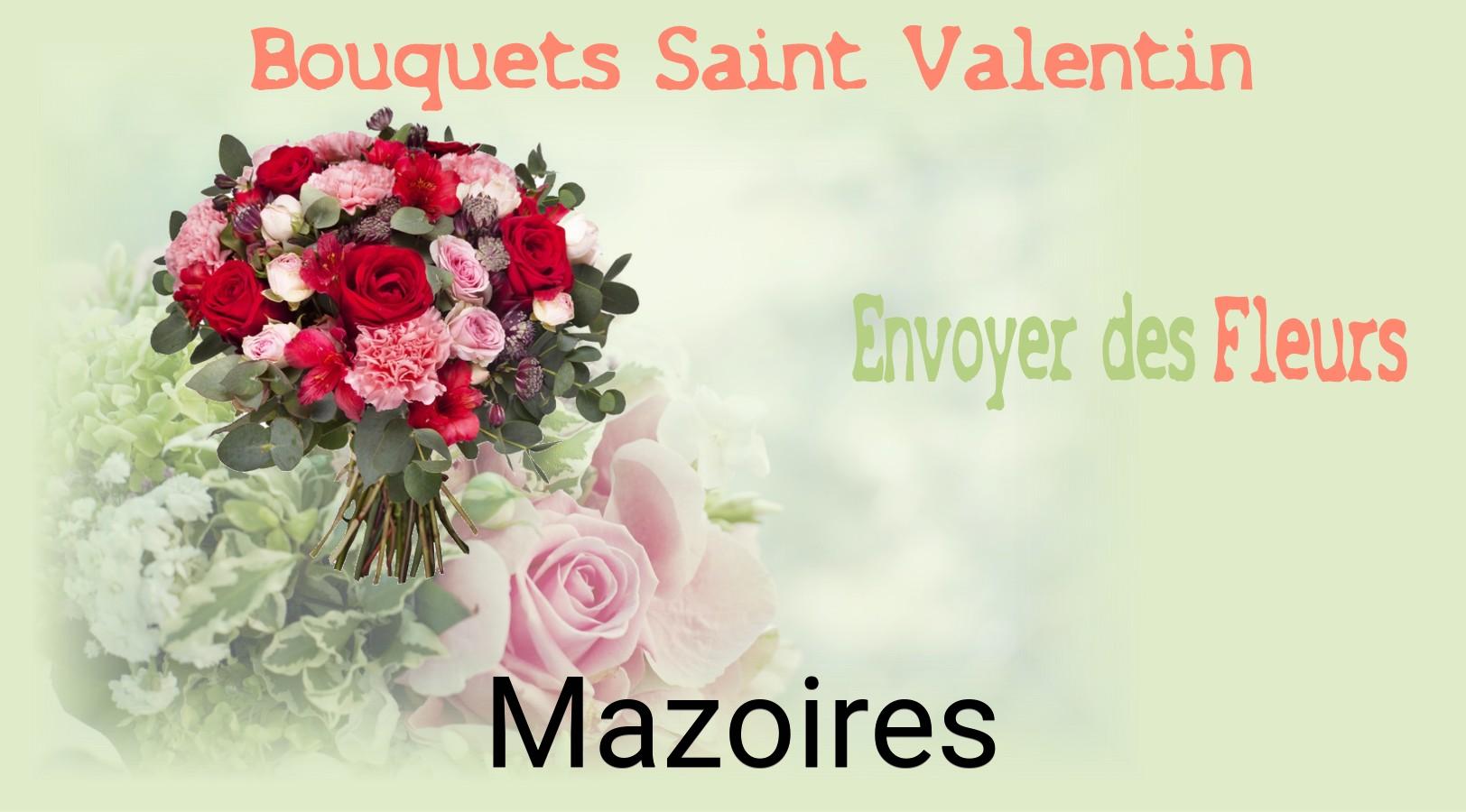 Roses de Saint-Valentin livrées à Mazoires